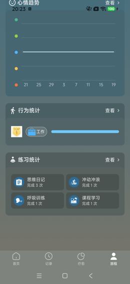 旅程行为与练习预览