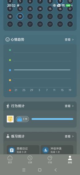 旅程心情趋势区域